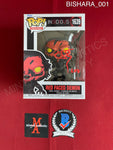 BISHARA_001 - Insidious 1639 Red Faced Demon Funko Pop! Autographed By Joseph Bishara