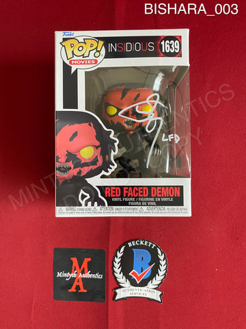 BISHARA_003 - Insidious 1639 Red Faced Demon Funko Pop! Autographed By Joseph Bishara