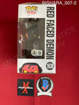 BISHARA_007 - Insidious 1639 Red Faced Demon Funko Pop! Autographed By Joseph Bishara