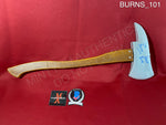 BURNS_101 - Officially Licensed The Shining Plastic Axe Autographed By Lisa & Louise Burns