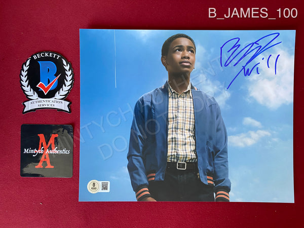 B_JAMES_100 - 8x10 IT: Welcome To Derry Photo Autographed By Blake