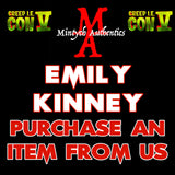 Creep IE Emily Kinney Autograph Preorder - Purchase From Mintych