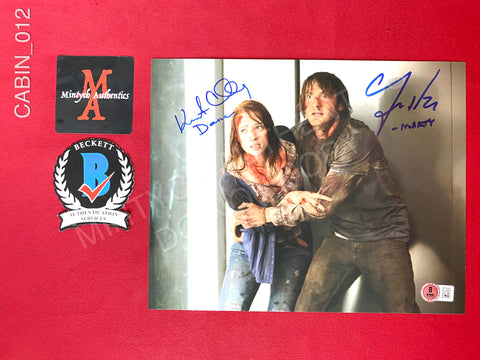 CABIN_012 - 8x10 Photo Autographed By Kristen Connolly & Fran Kranz