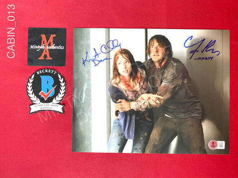 CABIN_013 - 8x10 Photo Autographed By Kristen Connolly & Fran Kranz