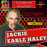 Jackie Earle Haley Creep I.E. Autograph Preorder - Purchase from MA