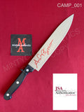 CAMP_001 - Real 8" Steel Knife Autographed By Anna Camp