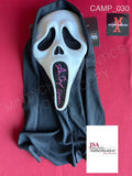 CAMP_030 - Ghost Face Fun World Scream Mask Autographed By Anna Camp