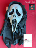 CAMP_042 - Ghost Face Fun World Scream Mask Autographed By Anna Camp