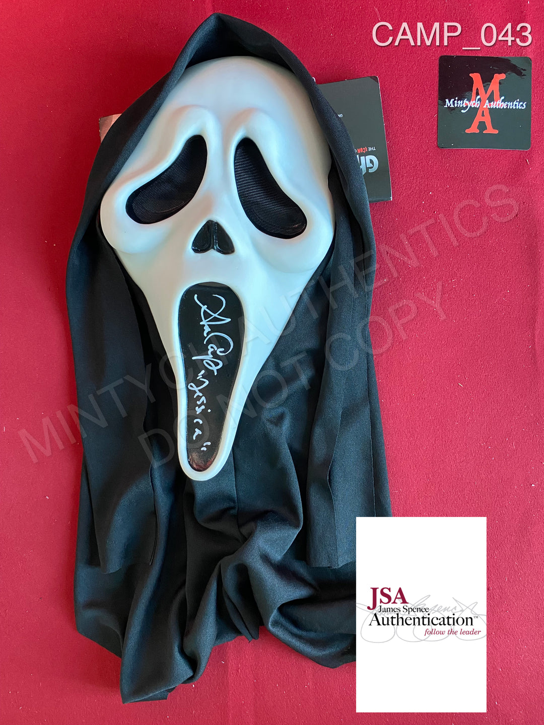 Scream 7 Autographed Collectibles - Ghost Face, Stu Macher