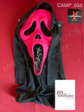 CAMP_050 - Ghost Face Fun World Scream Mask Autographed By Anna Camp
