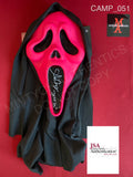 CAMP_051 - Ghost Face Fun World Scream Mask Autographed By Anna Camp