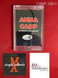 CAMP_092 - Jessica Bowden Scream 7 Trading Card Autographed By Anna Camp