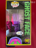 CAMP_100 - Ghost Face 1607 Scream Funko Pop! Autographed By Anna Camp