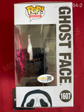 CAMP_104 - Ghost Face 1607 Scream Funko Pop! Autographed By Anna Camp
