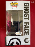 CAMP_110 - Ghost Face 1607 Scream Funko Pop! Autographed By Anna Camp