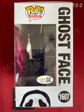 CAMP_112 - Ghost Face 1607 Scream Funko Pop! Autographed By Anna Camp