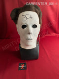 CARPENTER_001 - Michael Myers Trick Or Treat Studios Mask Autographed By John Carpenter