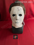 CARPENTER_002 - Michael Myers Trick Or Treat Studios Mask Autographed By John Carpenter