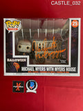 CASTLE_032 - Halloween 25 Michael Myers With House Funko Pop! (Large) Autographed By Nick CastleÊ
