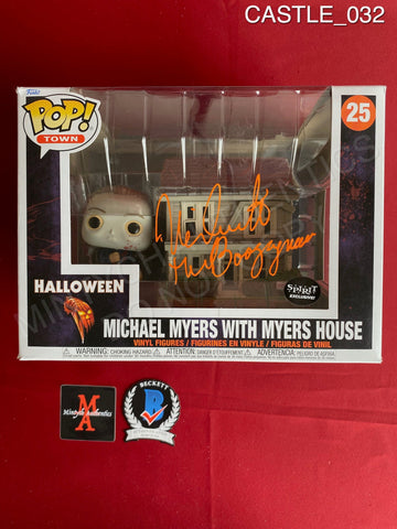 CASTLE_032 - Halloween 25 Michael Myers With House Funko Pop! (Large) Autographed By Nick CastleÊ