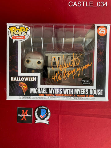 CASTLE_034 - Halloween 25 Michael Myers With House Funko Pop! (Large) Autographed By Nick Castle