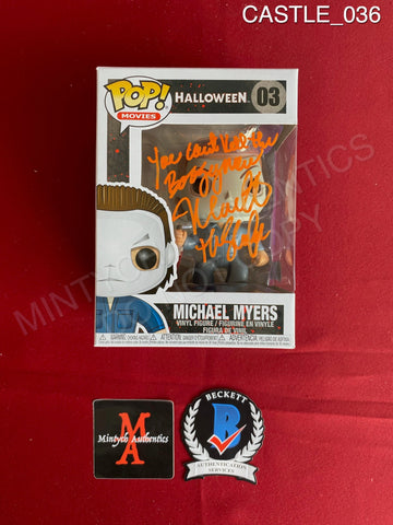 CASTLE_036 - Halloween 03 Michael Myers Funko Pop! Autographed By Nick CastleÊ