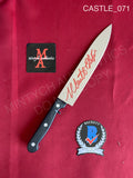 CASTLE_071 - Real 8" Steel Michael Myers Knife Autographed By Nick Castle