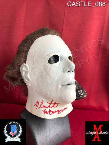 CASTLE_088 - Michael Myers Trick Or Treat Studios Mask Autographed By Nick CastleÊ