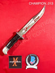 CHAMPION_013 - Buck 120 Knife Autographed By Jack Champion