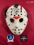 CJ_008 - Jason Voorhees Part 6 13X Studios Friday the 13th Mask Autographed By CJ Graham