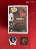CJ_037 - Friday The 13th 01 Jason Voorhees Funko Pop! Autographed By CJ Graham