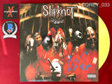 COREY_033 - Slipknot "Self Titled" Vinyl Autographed By Corey Taylor