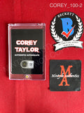 COREY_100 - Corey Taylor Slipknot Trading Card Autographed By Corey Taylor