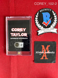 COREY_102 - Corey Taylor Slipknot Trading Card Autographed By Corey Taylor