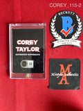 COREY_115 - Corey Taylor Slipknot Trading Card Autographed By Corey Taylor