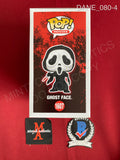 DANE_080 - Ghost Face 1607 Scream Funko Pop! Autographed By Kraig Dane