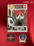 DANE_080 - Ghost Face 1607 Scream Funko Pop! Autographed By Kraig Dane