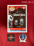 DANE_081 - Ghost Face 1607 Scream Funko Pop! Autographed By Kraig Dane
