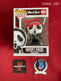 DANE_081 - Ghost Face 1607 Scream Funko Pop! Autographed By Kraig Dane