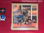 DASTMALCHIAN_002 - Late Night With The Devil Original Soundtrack Pinwheel Variant Vinyl Record Autographed By David Dastmalchian