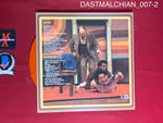 DASTMALCHIAN_007 - Late Night With The Devil Original Soundtrack Orange Variant Vinyl Record Autographed By David Dastmalchian