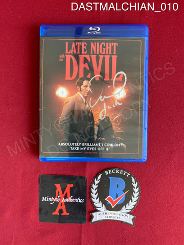 DASTMALCHIAN_010 - Late Night With The Devil Blu Ray Autographed By David Dastmalchian