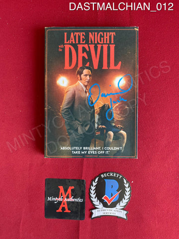 DASTMALCHIAN_012 - Late Night With The Devil DVD Autographed By David Dastmalchian