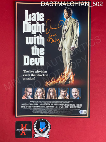 DASTMALCHIAN_502 - 11x17 Photo Autographed By David Dastmalchian