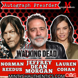 Walking Dead Cast Autograph SEND IN Preorder