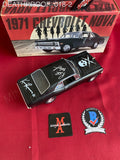 DEATHPROOF_018 - 1971 Chevrolet Nova "Death Proof" 1:18 Scale Diecast Car Autographed By Kurt Russell & Rose McGowan