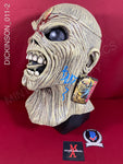 DICKINSON_011 - Iron Maiden "Powerslave" Trick Or Treat Studios Mask Autographed By Bruce Dickinson