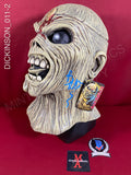 DICKINSON_011 - Iron Maiden "Powerslave" Trick Or Treat Studios Mask Autographed By Bruce Dickinson