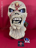 DICKINSON_011 - Iron Maiden "Powerslave" Trick Or Treat Studios Mask Autographed By Bruce Dickinson