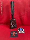 DICKINSON_027 - Black Cow Bell Autographed By Bruce Dickinson